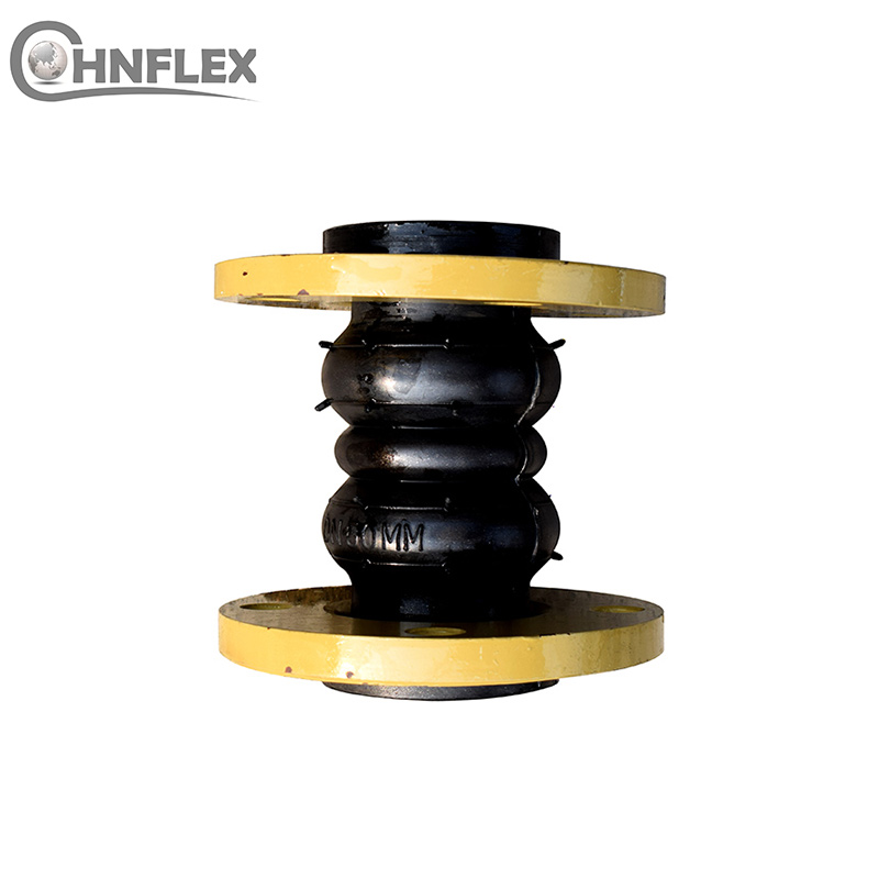 0.6-2.5mpa Double Ball Rubber Flexible Joint Compensator